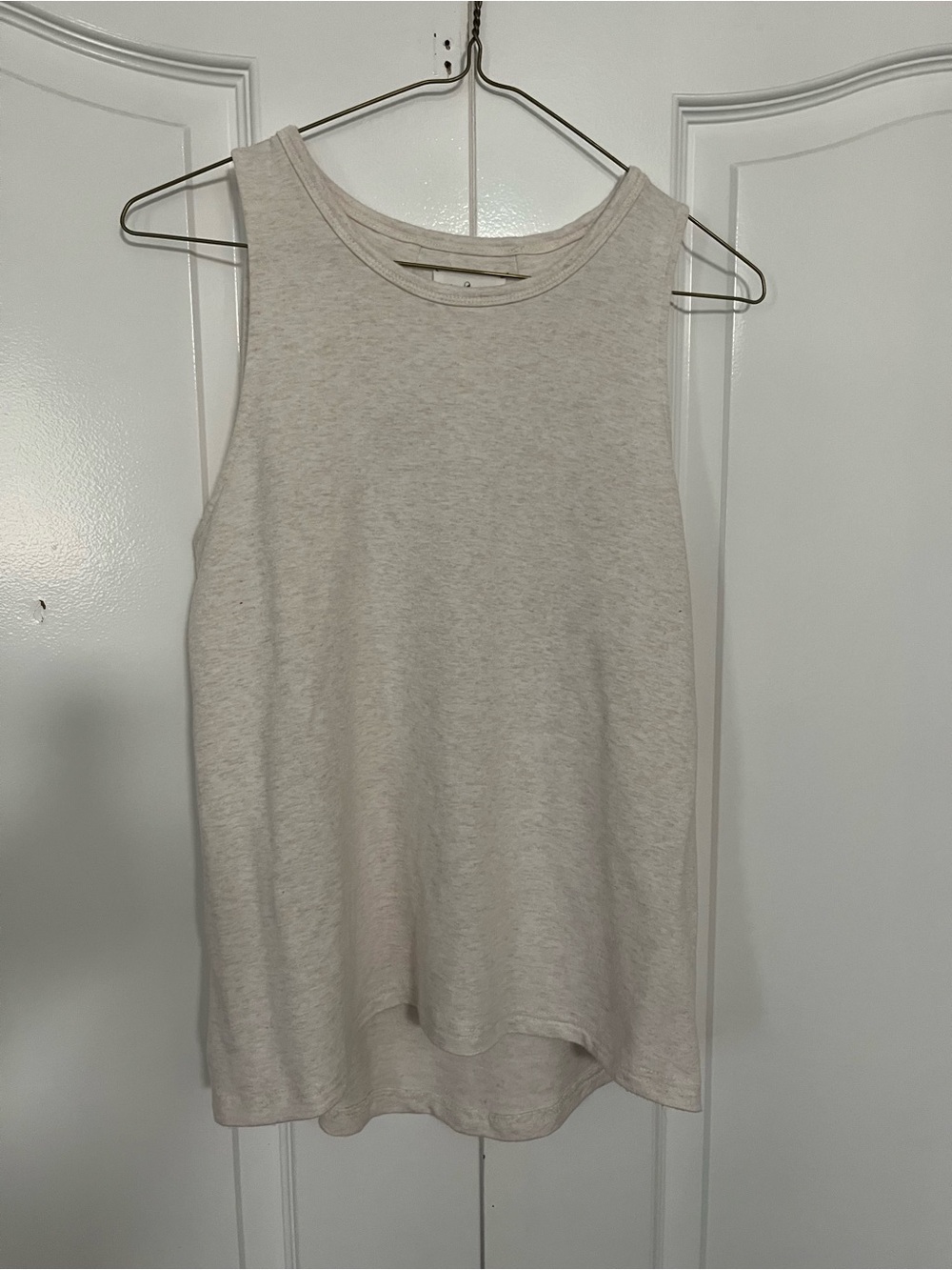 Lou & Grey Soft Beige Cream Tank Top